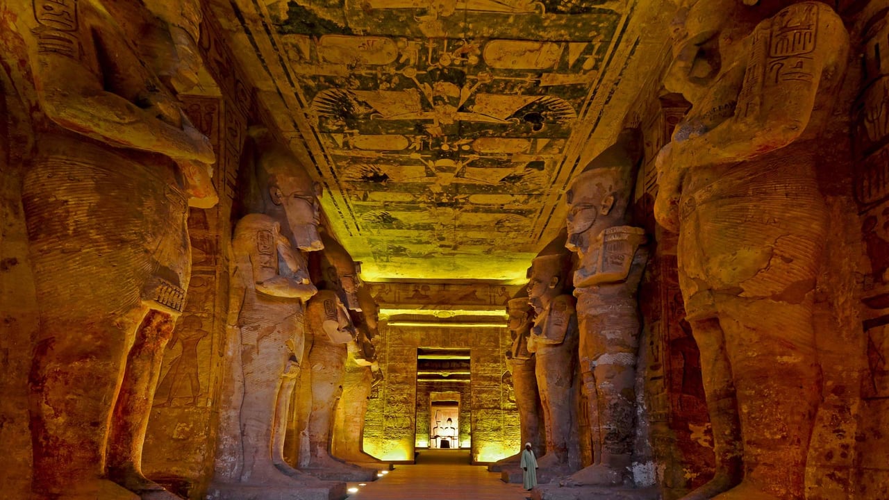 The interior of the Great Temple of Ramesses II, Abu Simbel, Egypt (© Nick Brundle Photography/Getty Images)