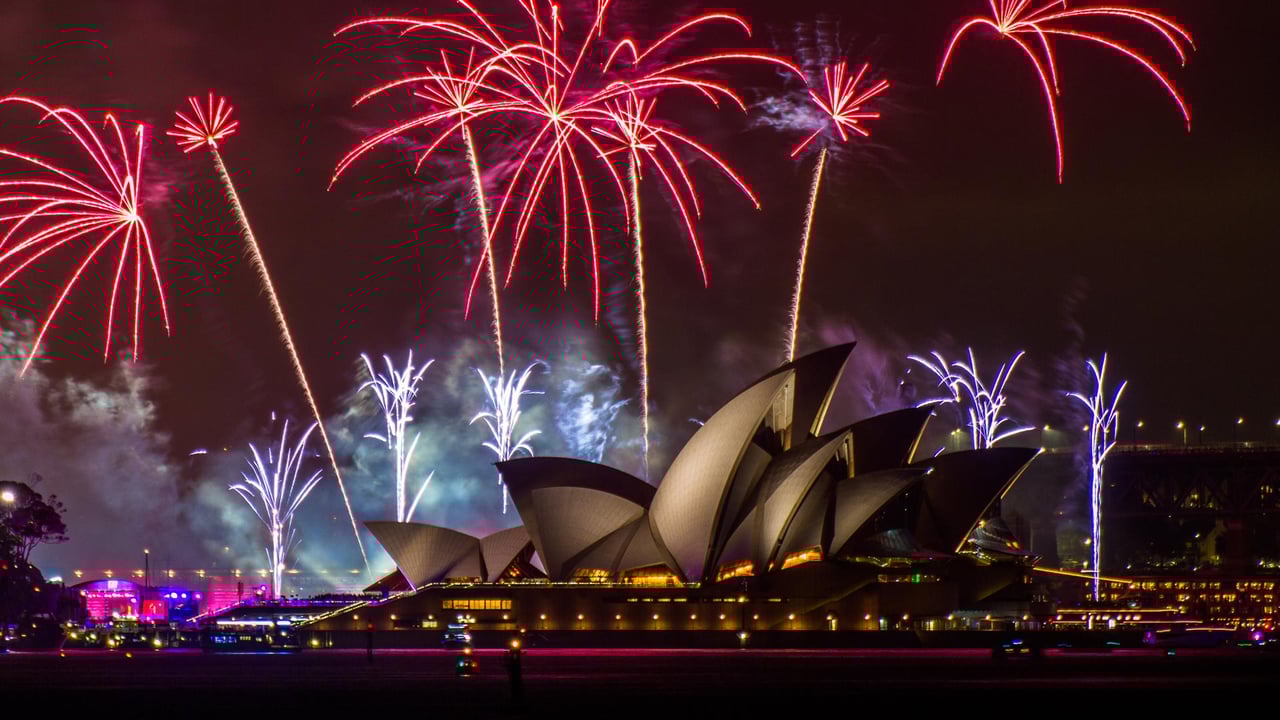 Sydney Opera House Australia Day celebration in 2018 (© Michal Ziarno/Shutterstock)
