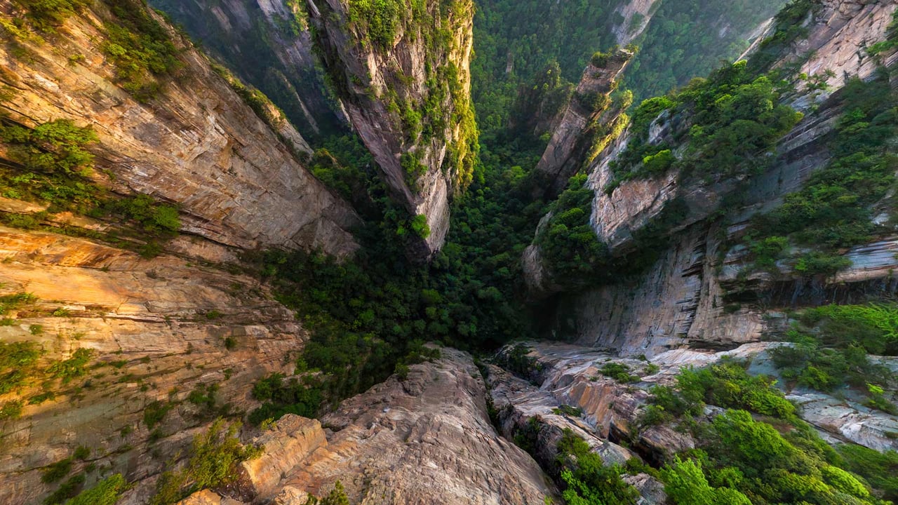 'Avatar Mountains,' Zhangjiajie National Forest Park, China (© Amazing Aerial Premium/Shutterstock)