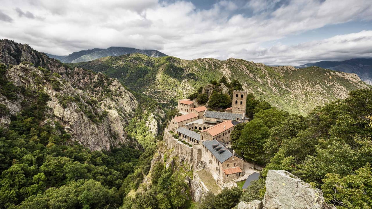 Abbey of Saint-Martin-du-Canigou, Northern Catalonia, France (© Cyril Gosselin/Getty Images)