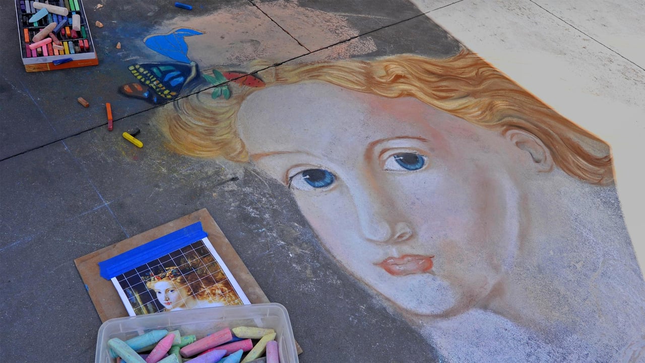 Street art from the Pasadena Chalk Festival 2013, California (© WENN US/Alamy)