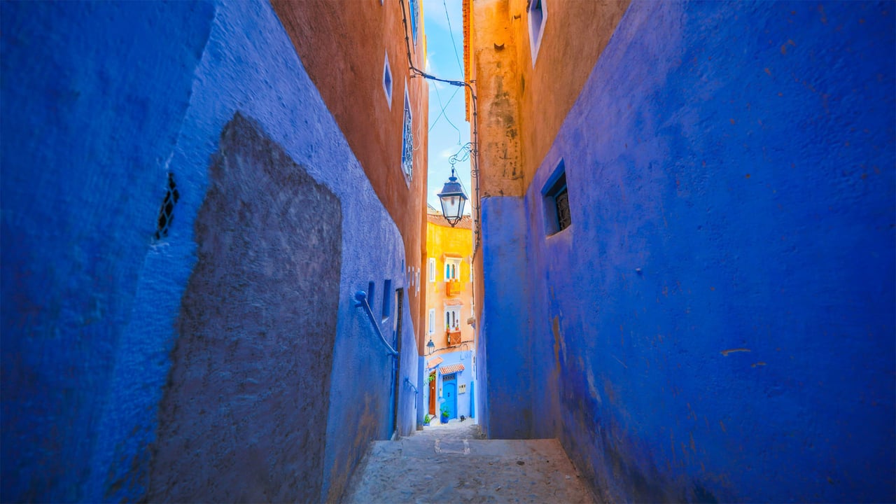 Blue walls of Chefchaouen, Morocco (© Tatsuya Ohinata/Getty Images)