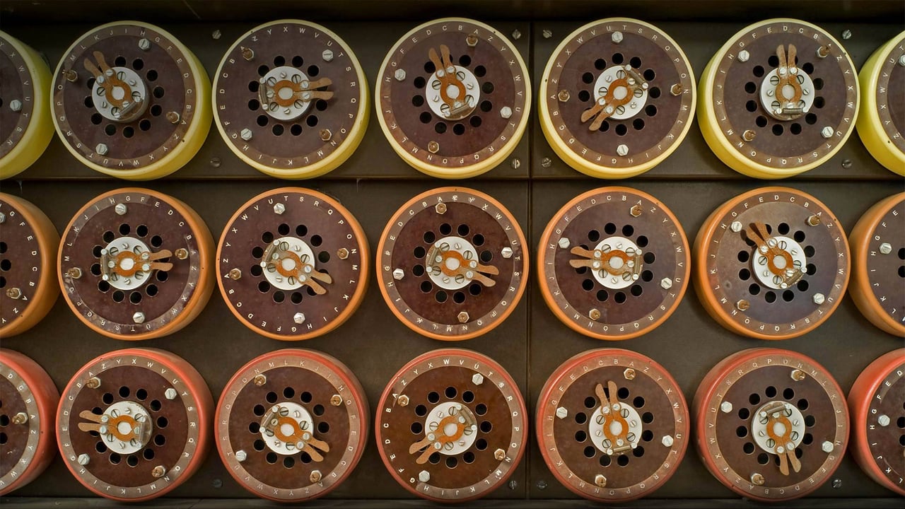 Bombe code-cracking decryption machine, Bletchley Park, England (© Louis Berk/Alamy)