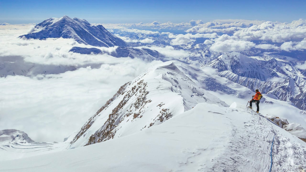 Climber on Denali, Denali National Park, Alaska (© Andrew Peacock/Tandem Stills + Motion)
