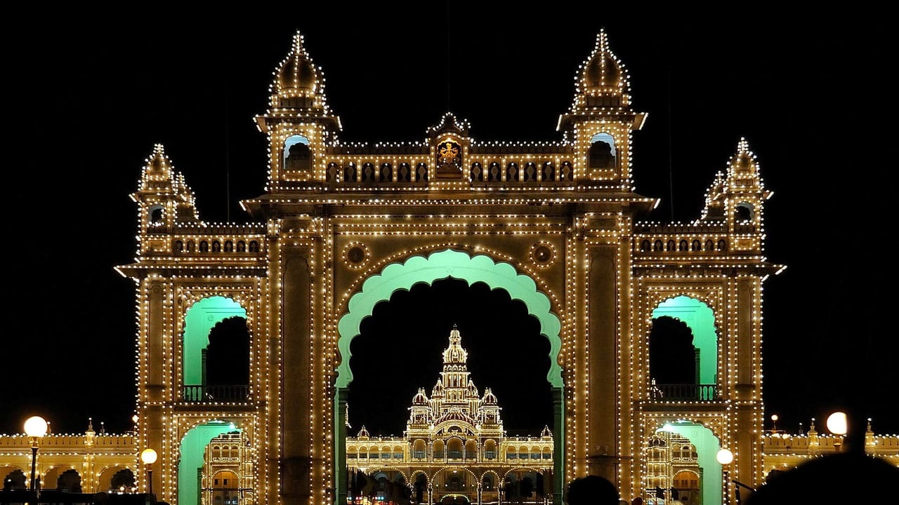 Mysuru Palace during Dasara, Karnataka (© Fameleaf Photos/Getty Images)
