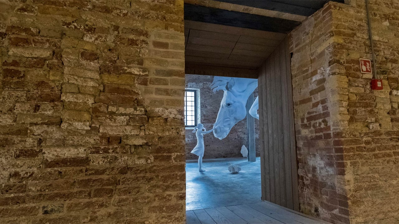 'El Problema del Caballo' by Claudia Fontes in Venice, Italy (© Marco Secchi/Getty Images)