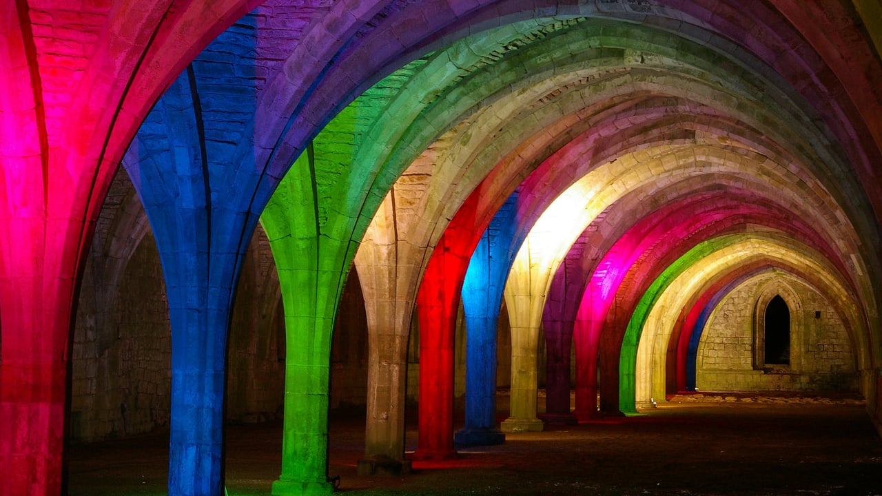 Fountains Abbey cellarium, North Yorkshire (© k33adr/iStock/Getty Images Plus)