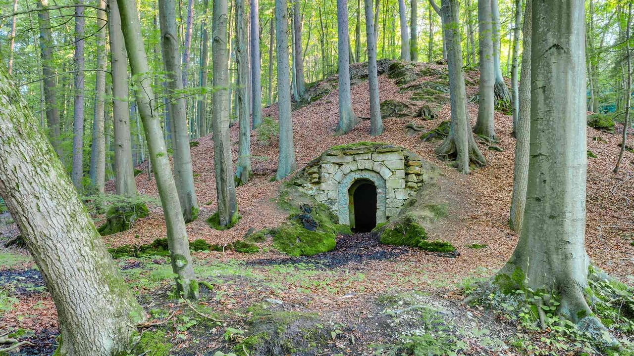 Old underground cellar, Bavaria, Germany (© Andreas Zerndl/Getty Images)