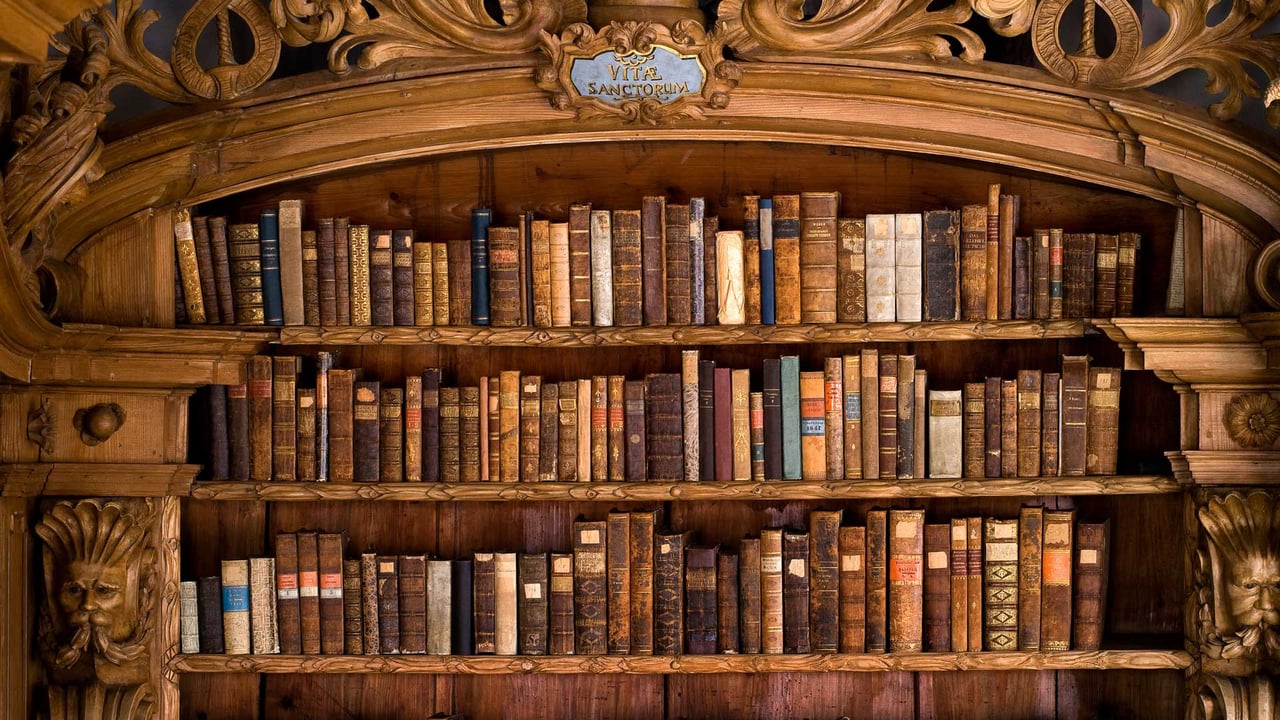 Stiftsbibliothek im Kloster Waldsassen, Oberpfalz, Bayern (© H.&D. Zielske/Image Professionals GmbH/Alamy Stock Foto)