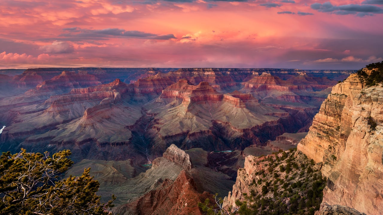 Le Grand Canyon et le fleuve Colorado, Arizona, États-Unis (© Matt Anderson Photography/Getty Images)