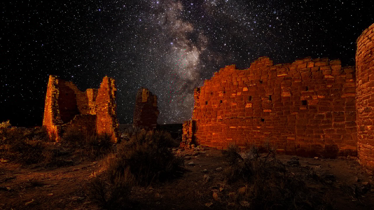 Square Tower Group in Hovenweep National Monument, Utah (© Brad McGinley Photography/Getty Images)