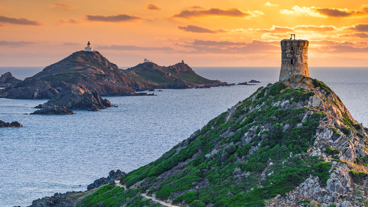 View of the Sanguinaires Islands from Corsica, France (© Francesco Riccardo Iacomino/Getty Images)