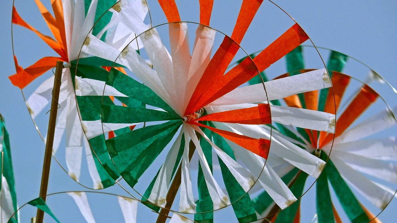 Indian flags selling on Independence Day (© yogesh more/Alamy Stock Photo)