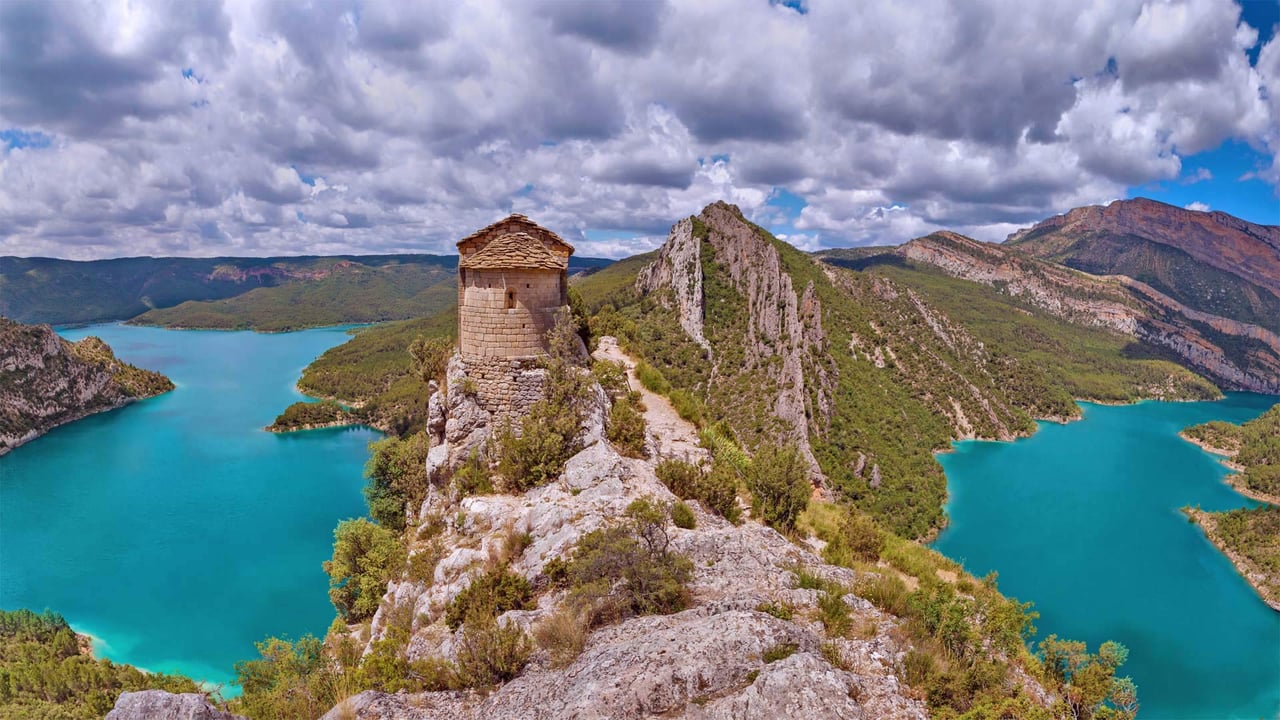 Hermitage of La Pertusa, Lleida province, Spain (© bbsferrari/Getty Images)