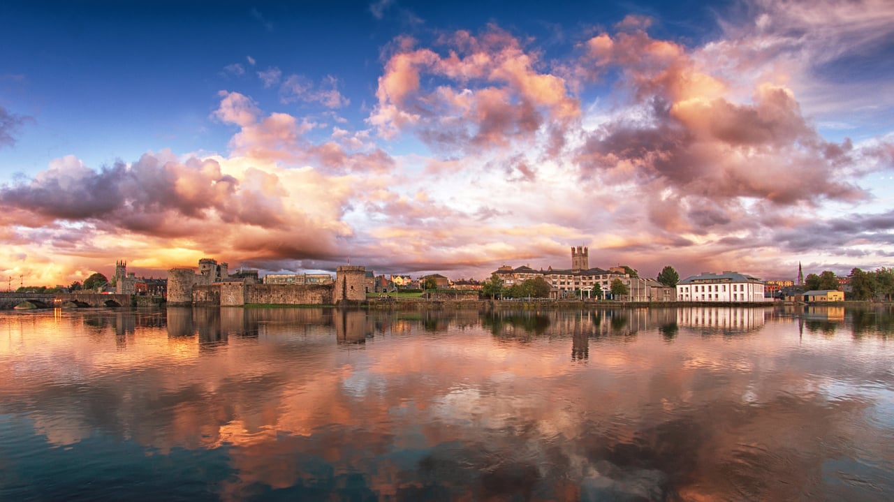 A view across the River Shannon in Limerick, County Limerick, Ireland (© Piotr Machowczyk/Shutterstock)