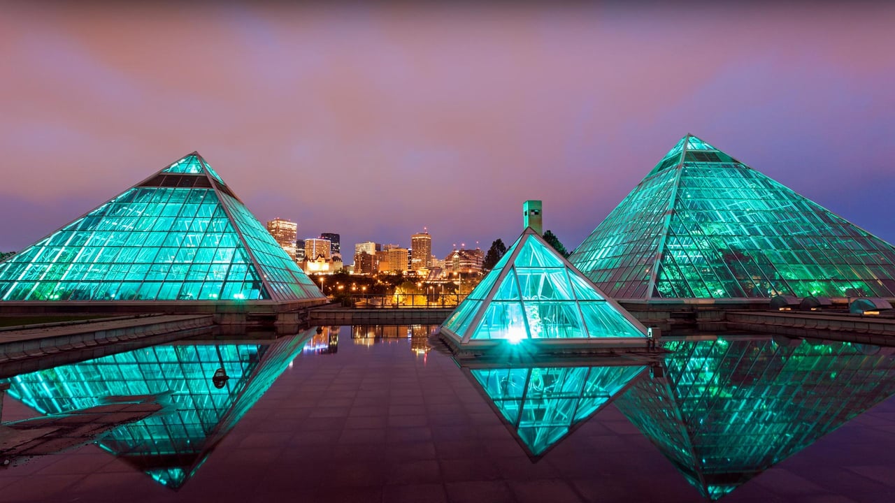 Muttart Conservatory, Alberta, Canada (© Tetra Images Photography/Shutterstock)