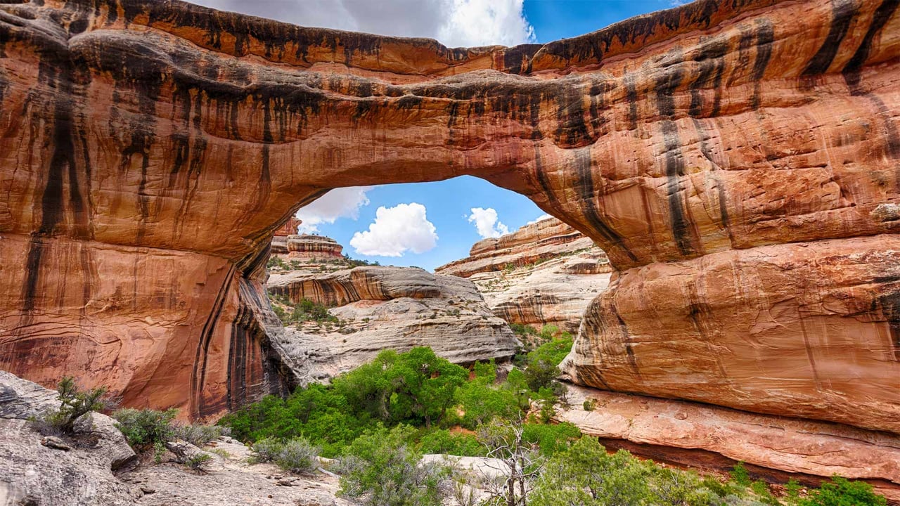 Sipapu Bridge in Natural Bridges National Monument, Utah (© Fyletto/Getty Images)