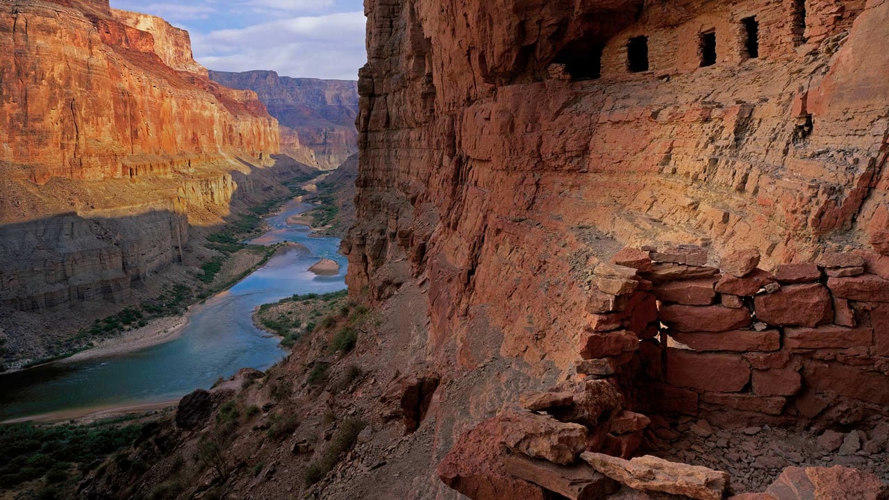 The Nankoweap Granaries of the Grand Canyon in Arizona (© Jack Dykinga/Minden Pictures)
