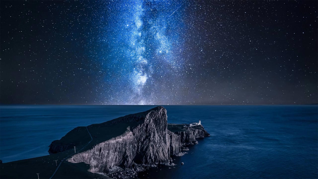 Milky Way over Neist Point Lighthouse, Isle of Skye, Scotland (© Shaiith/Getty Images)