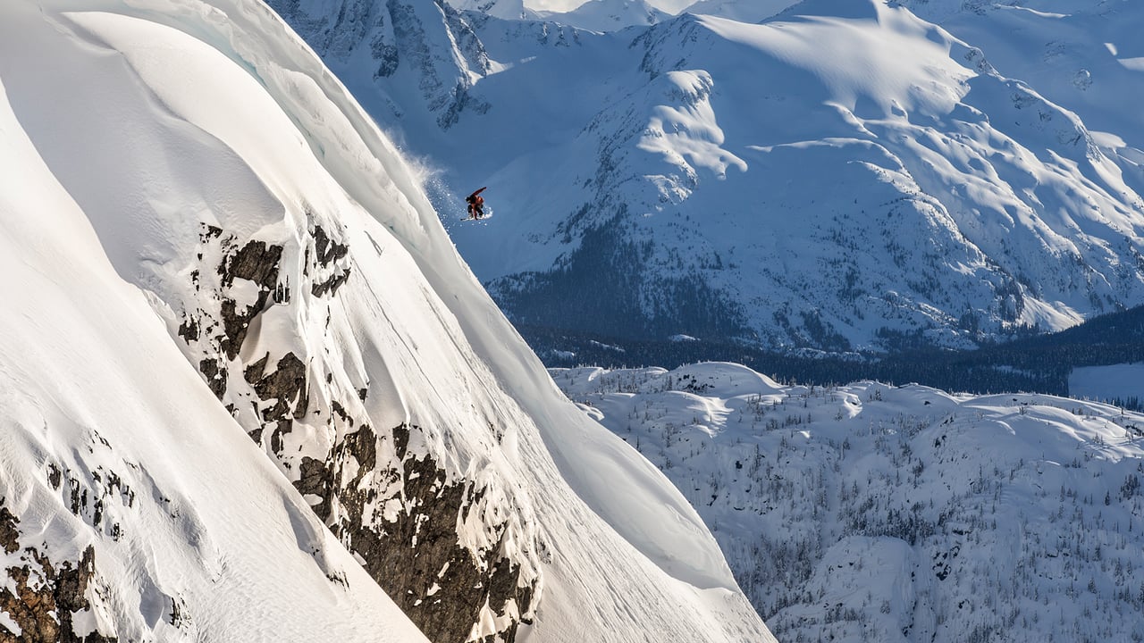 A snowboarder in Pemberton, B.C. (© Jussi Grznar/Tandem Stills + Motion)