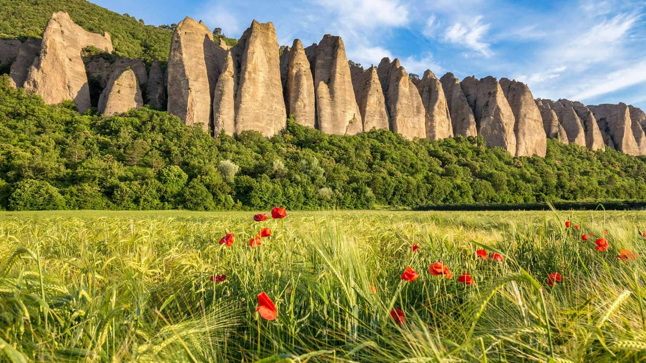Les Pénitents des Mées, Alpes-de-Haute-Provence (© Cavalier Michel/Hemis/Alamy Stock Photo)