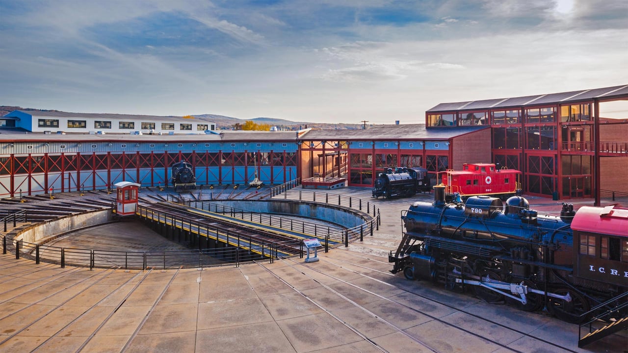 Steamtown National Historic Site in Scranton, Pennsylvania (© Walter Bibikow/Danita Delimont)