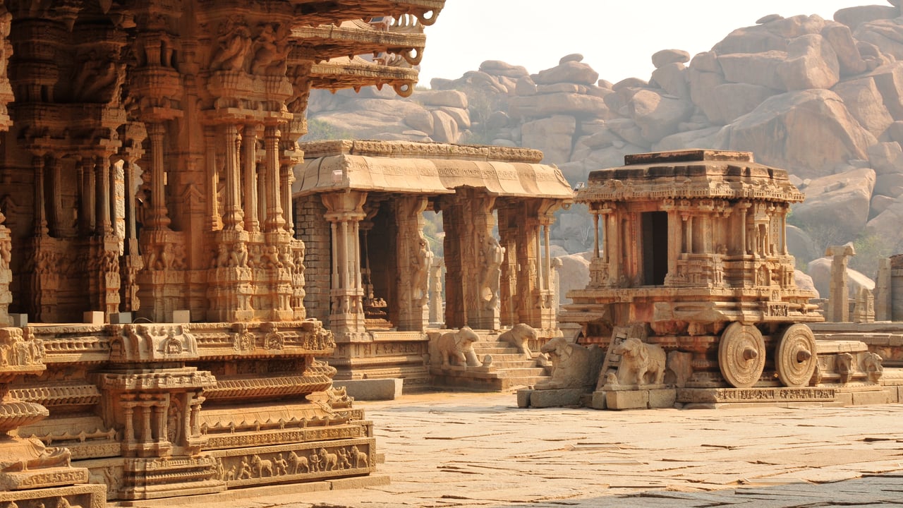 The Stone Chariot, Hampi, Karnataka (© Alan_Lagadu/iStock/Getty Images)