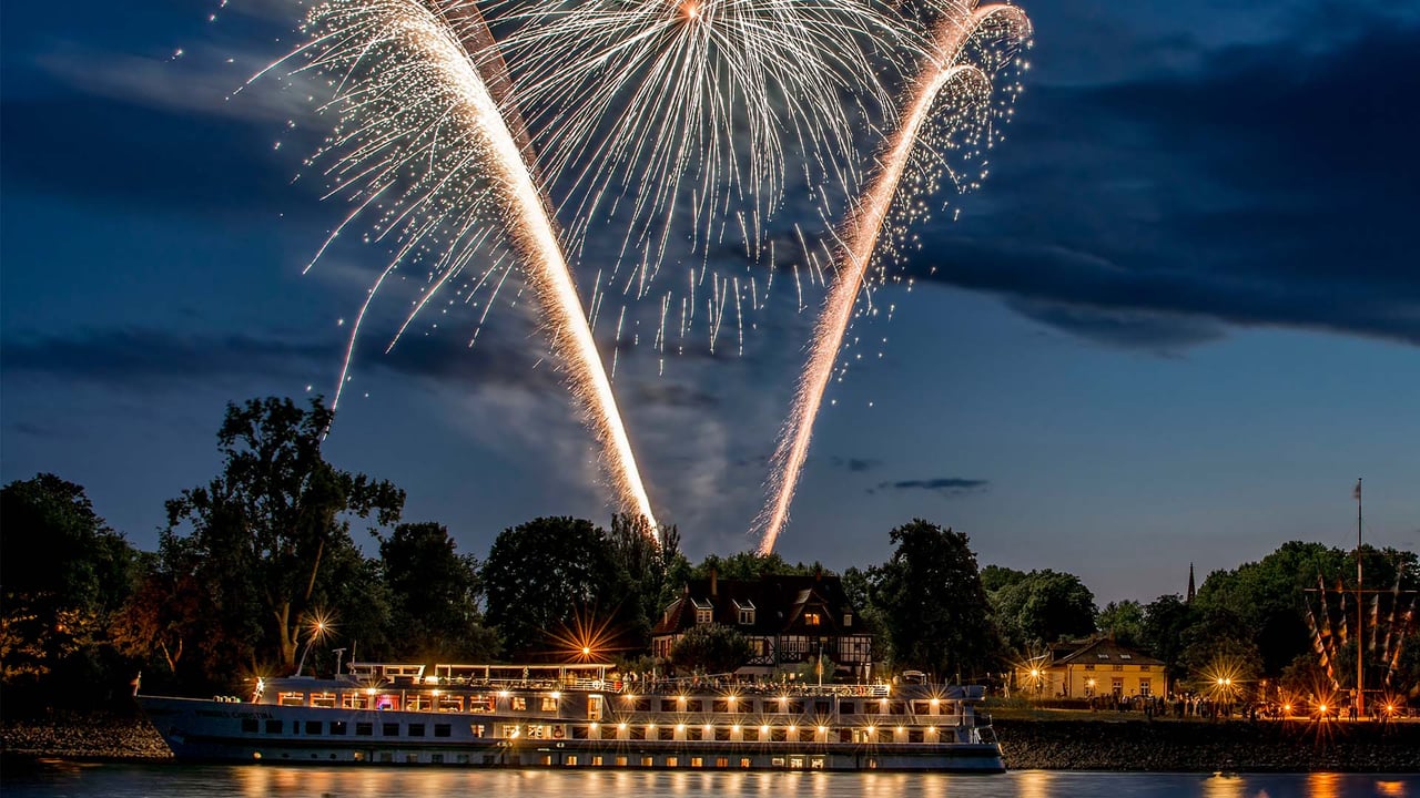 Feuerwerk in Speyer Rheinland-Pfalz (© Janny2/iStock/Getty Images Plus)