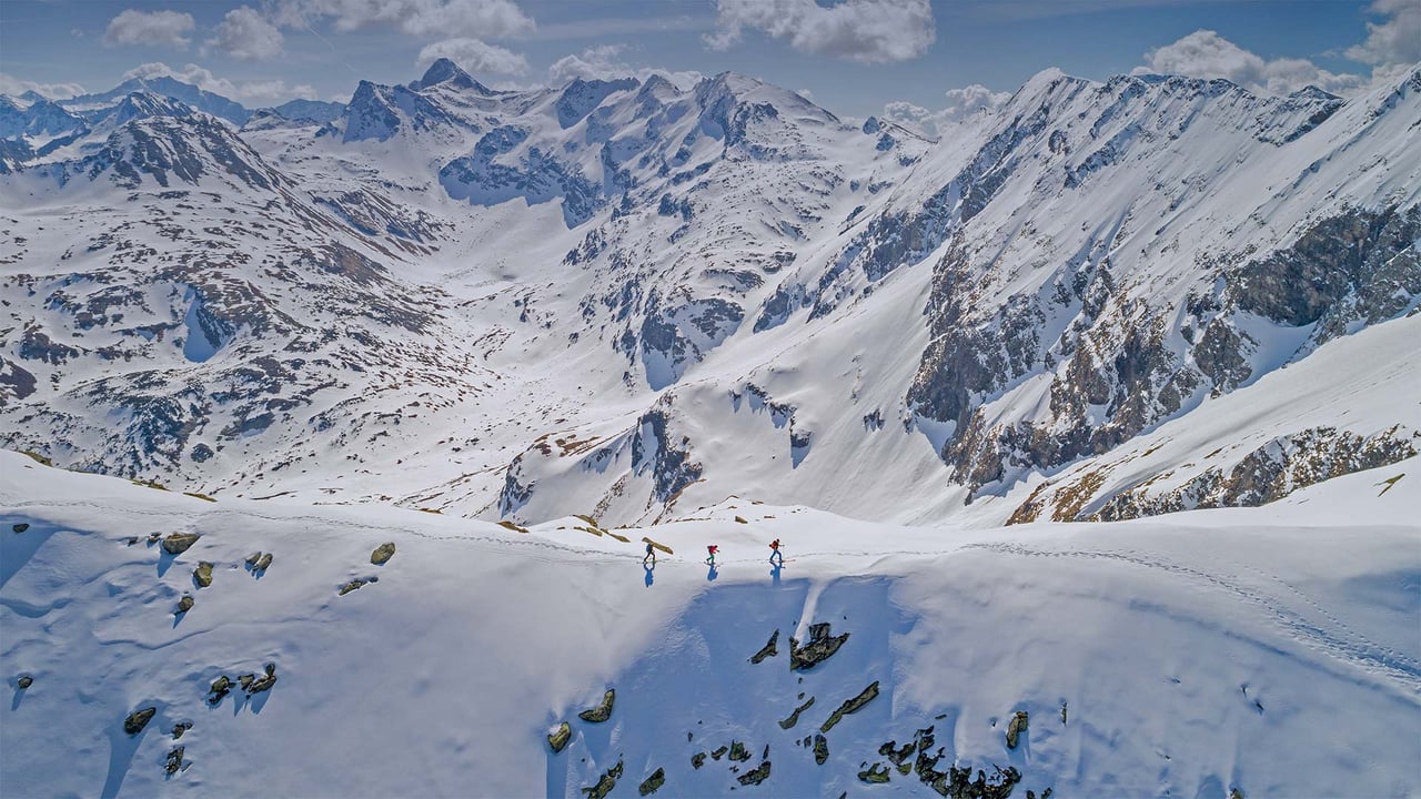 Ski touring in the High Tauern mountain range near Bad Gastein, Austria (© RooM the Agency/Alamy)