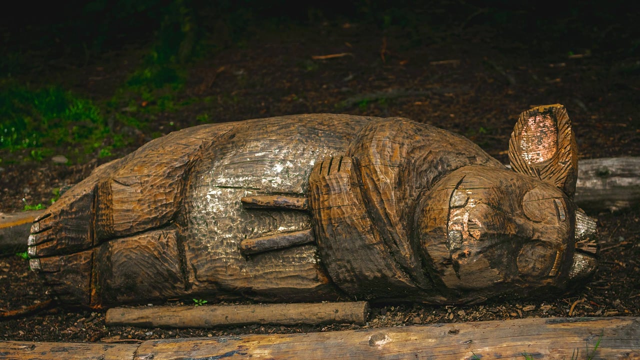 Gruffalo sculpture, Whinlatter Forest National Park, Lake District (© Philip Moran/Alamy Stock Photo)