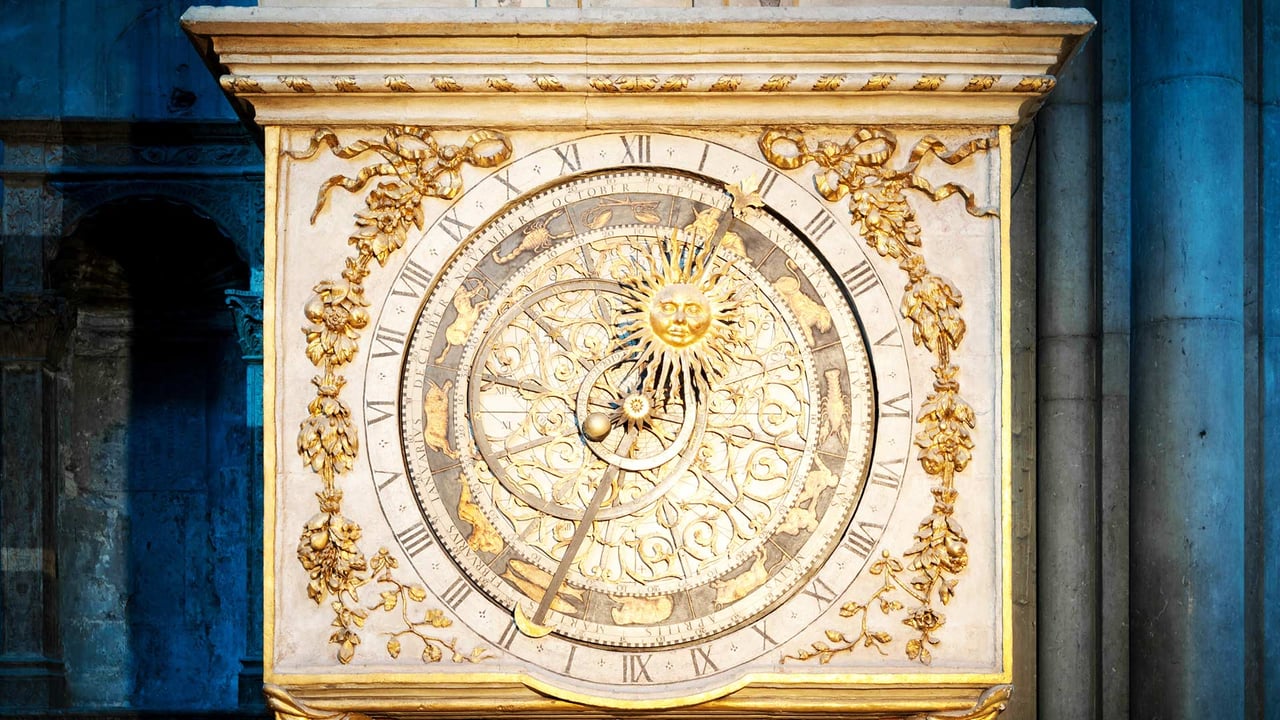 Horloge astronomique de la Cathédrale Saint-Jean de Lyon (© kyolshin/Panther Media GmbH/Alamy Stock Photo)