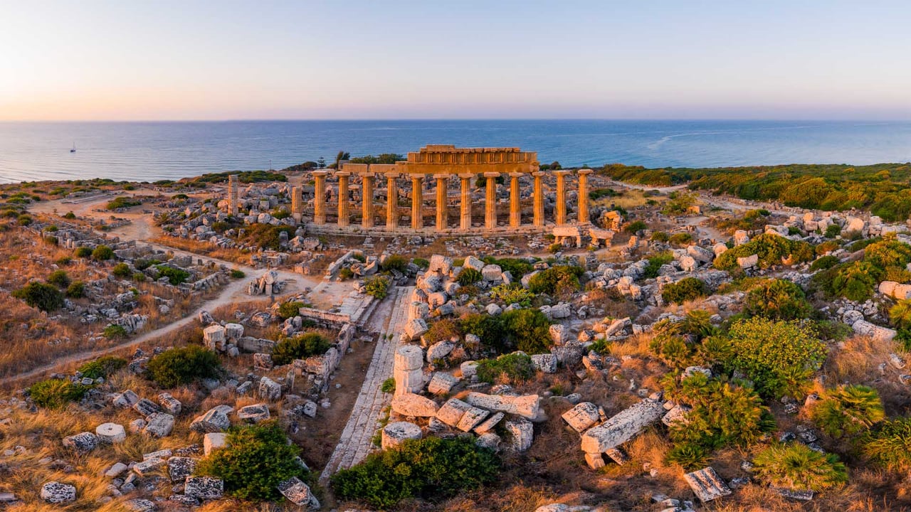 Temple E at Selinunte, Sicily, Italy (© Antonino Bartuccio/eStock)