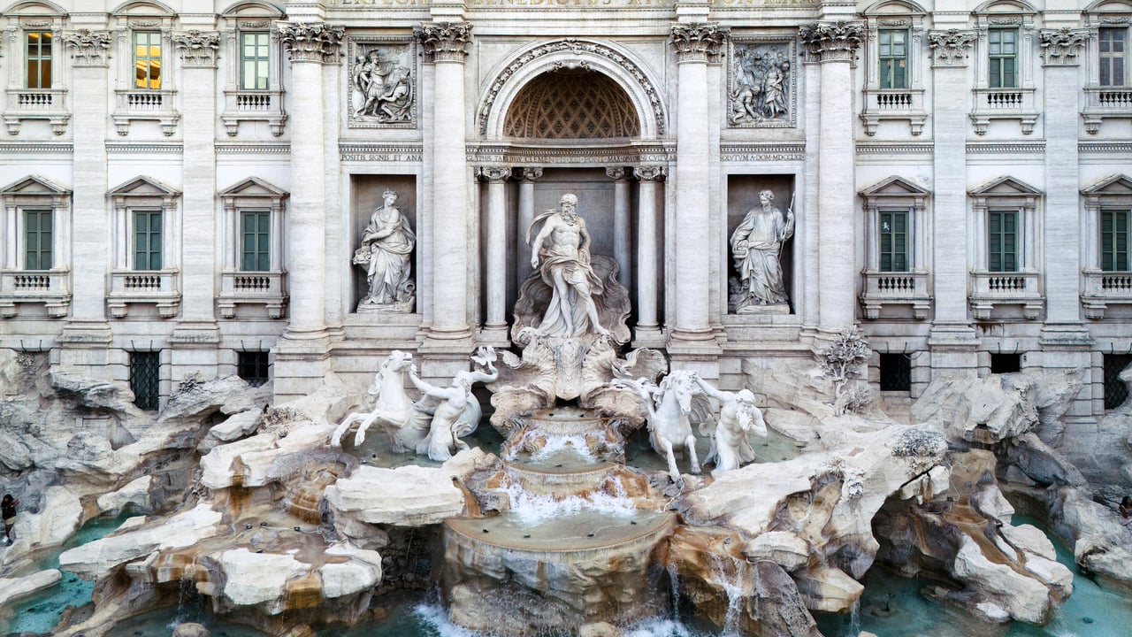 La fontaine de Trevi, Rome, Italie (© Nico De Pasquale Photography/Getty Images)