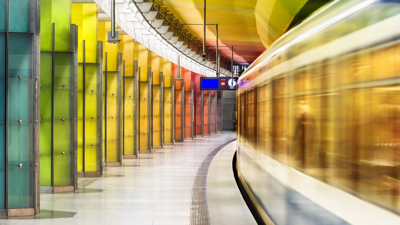U-Bahnhof Candidplatz in München, Bayern, Deutschland (© Grafissimo/Getty Images)