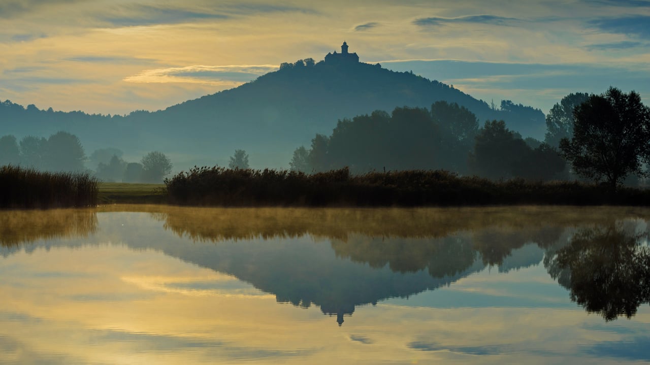 Wachsenburg Castle near Erfurt, Germany (© Radius Images/Offset by Shutterstock)