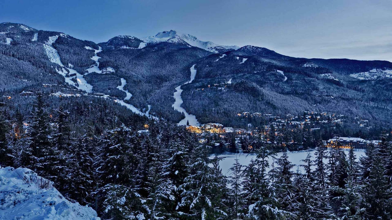 Whistler Mountain in the creekside of Whistler (© Insight Photography/Design Pics/Getty Images)