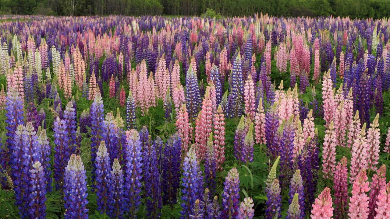 Blooming lupines in Newfoundland (© Nature, Parks/Outdoor/Shutterstock)