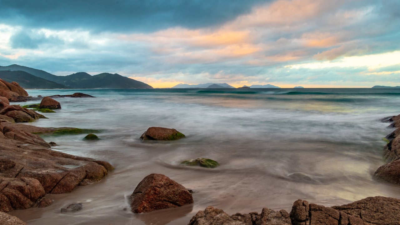 Beach in Santa Catarina, Brazil (© CaioCarvalhoPhotography/Getty Images)