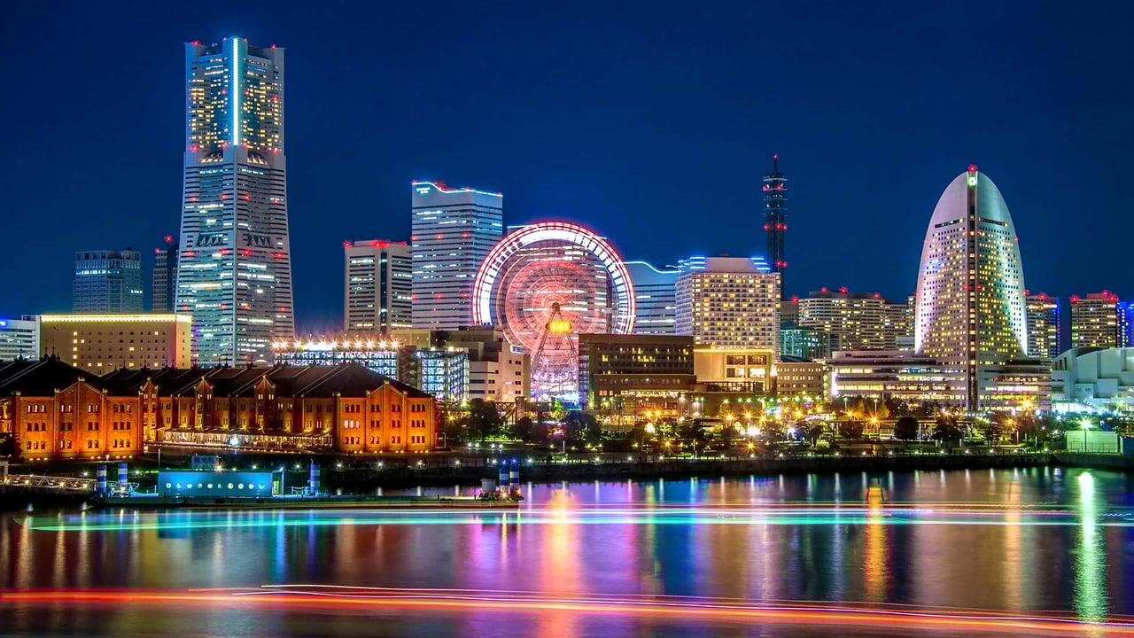 みなとみらいの夜景, 神奈川 横浜 (© Mytruestory Photography/Getty Images)