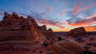 Bing wallpaper September 3, 2026. Coyote Buttes, Vermilion Cliffs National Monument, Arizona (© James Hager/Getty Images)