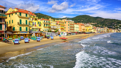 Bing wallpaper July 22, 2025. Alassio, Savona, Liguria (© Xantana/iStock/Getty Images Plus)