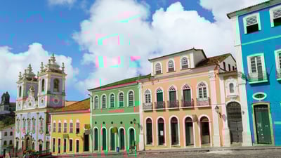 Bing wallpaper March 29, 2024. Igreja do Nosso Senhor do Bonfim, Pelourinho (© Grafissimo/Getty images)