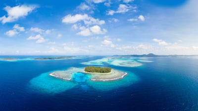 Bing wallpaper June 29, 2023. Banyak Islands, Sumatra, Indonesia (© fbxx/Getty Images)