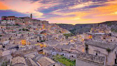 Bing wallpaper May 5, 2023. Sasso Caveoso, Basilicata, Matera, Italy (© Riccardo Spila/eStock)