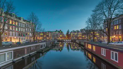 Bing wallpaper December 29, 2023. Oud-West, Amsterdam, Netherlands (© George Pachantouris/Getty Images)