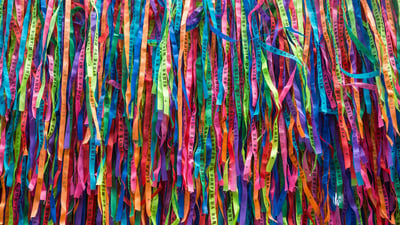 Bing wallpaper January 15, 2026. Fitas do Bonfim em Salvador, Bahia (© Lazyllama/Alamy)