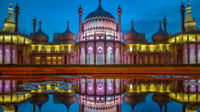 Bing wallpaper December 14, 2025. Royal Pavilion, Brighton, England (© by Andrea Pucci/Moment/Getty Images)