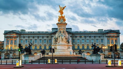 Bing wallpaper July 21, 2024. Buckingham Palace, London (© Zoonar/Andriy Kravchenko/Alamy Stock Photo)