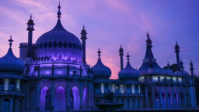 Bing wallpaper December 21, 2024. Royal Pavilion, Brighton, England (© Michaelasbest/Shutterstock)