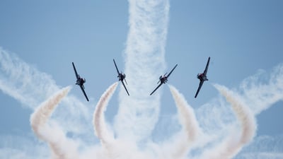 Bing wallpaper August 18, 2023. The Canadian International Air Show in Marilyn Bell Park (© Melissa Renwick/Contributor/Getty Images)